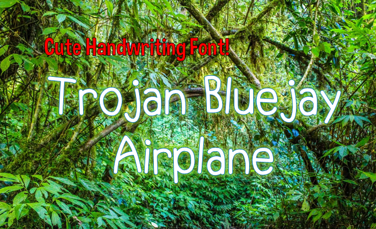 Trojan Bluejay Airplane
